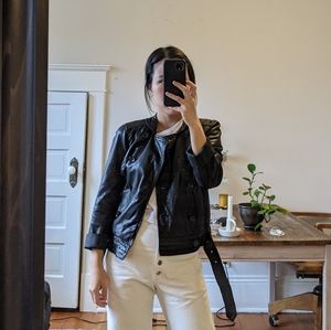 Wearmaster x Madewell / Bomber Leather Jacket